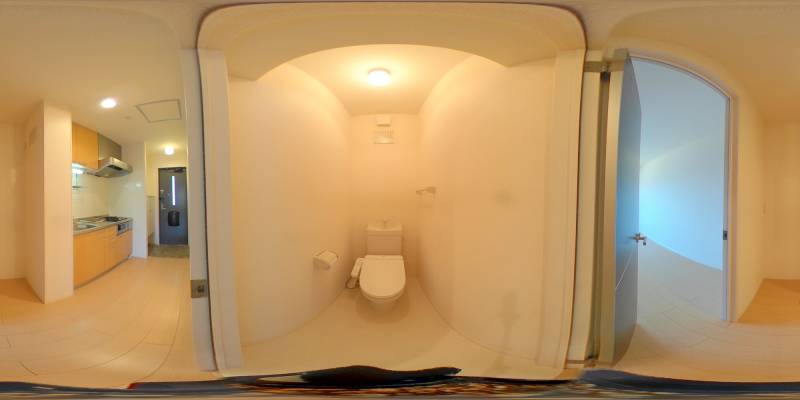 パノラマ画像トイレ