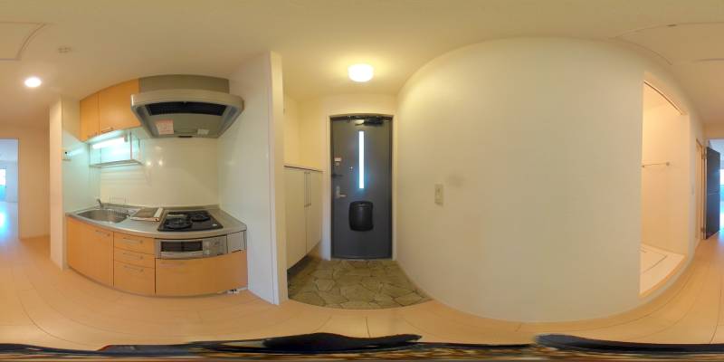 パノラマ画像玄関