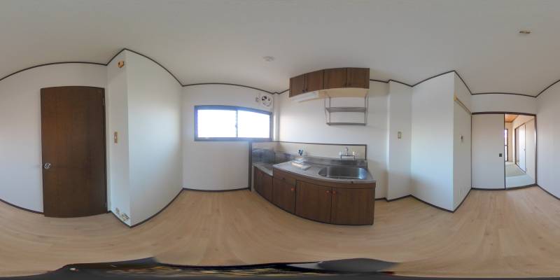 パノラマ画像キッチン