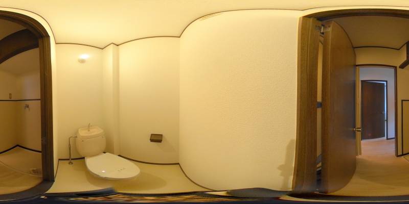 パノラマ画像トイレ