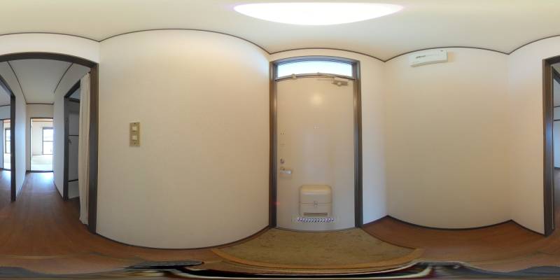 パノラマ画像玄関