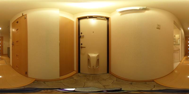 パノラマ画像玄関