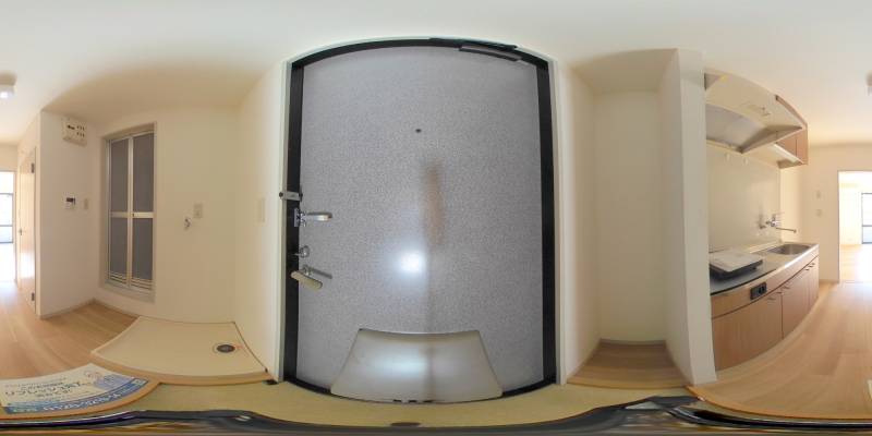 パノラマ画像玄関