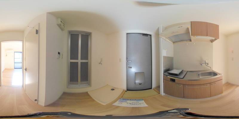 パノラマ画像キッチン