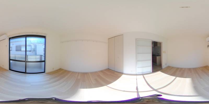 パノラマ画像洋室