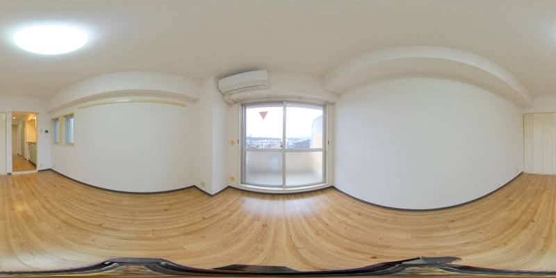 パノラマ画像リビング