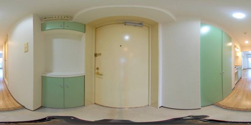 パノラマ画像玄関