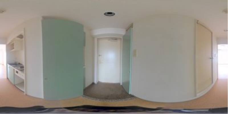 パノラマ画像玄関