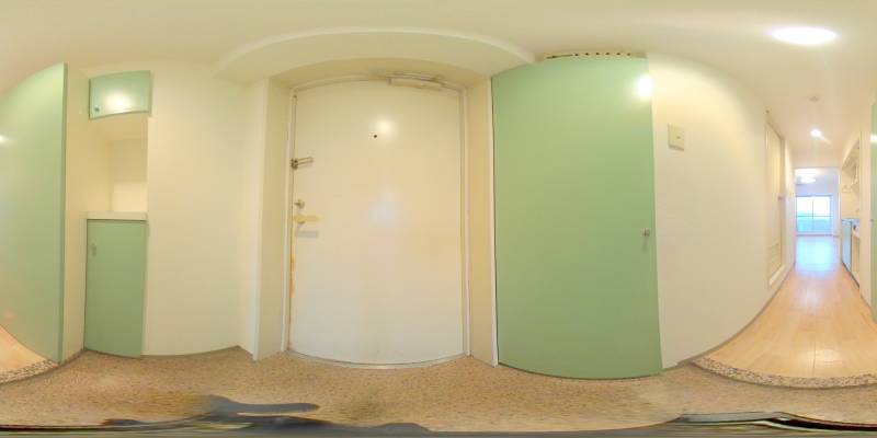 パノラマ画像玄関