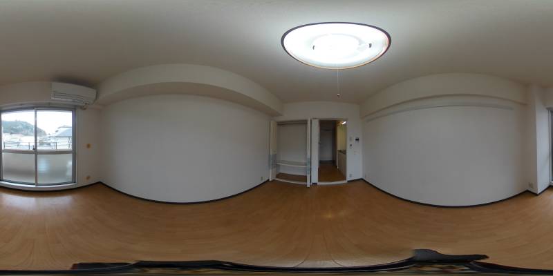 パノラマ画像洋室