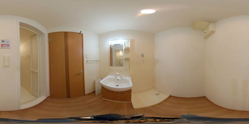 パノラマ画像洗面所