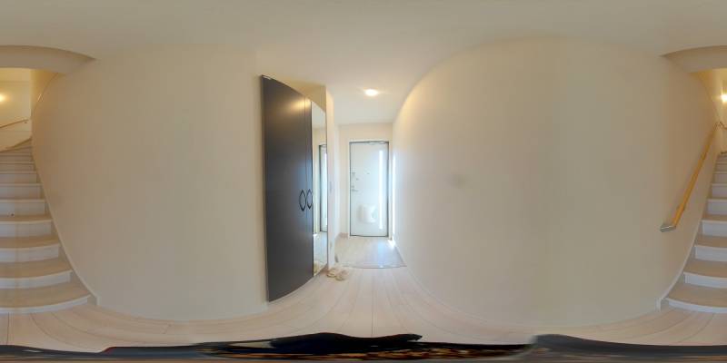 パノラマ画像玄関