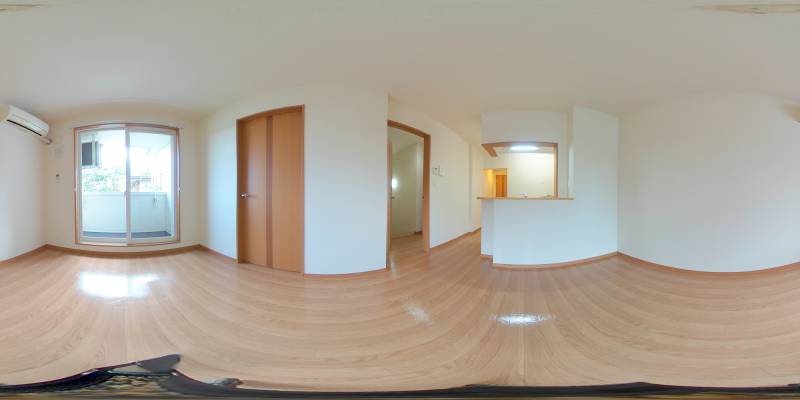 パノラマ画像リビング