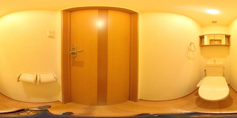 パノラマ画像トイレ