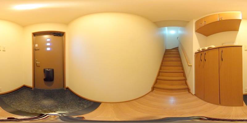 パノラマ画像玄関