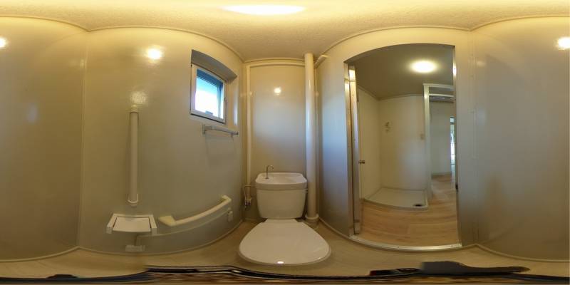 パノラマ画像トイレ