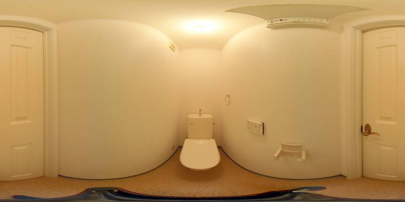パノラマ画像トイレ