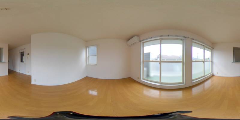 パノラマ画像リビング