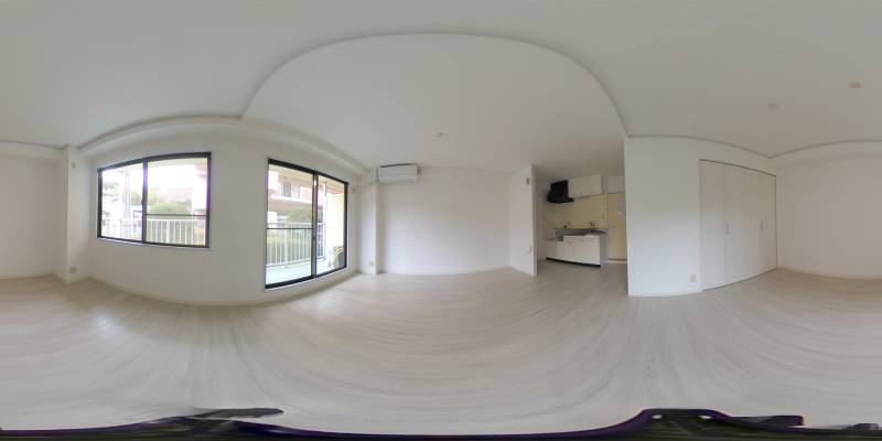 パノラマ画像リビング