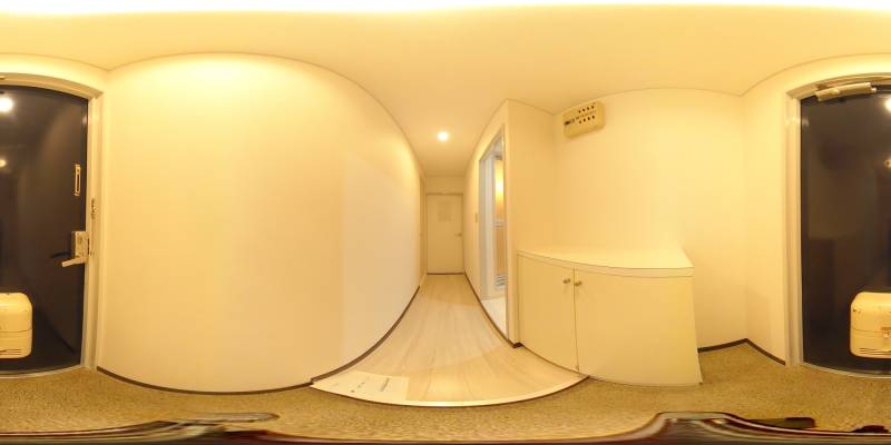 パノラマ画像玄関