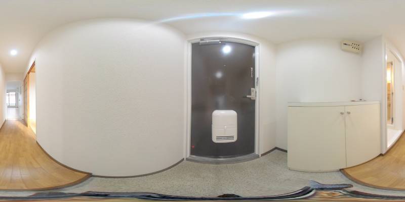 パノラマ画像玄関