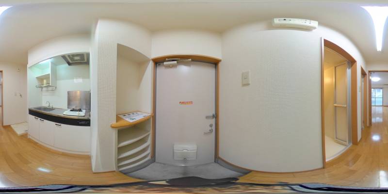 パノラマ画像玄関
