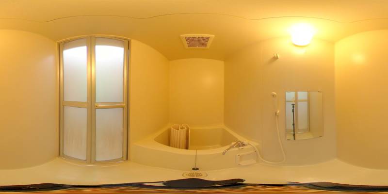 パノラマ画像バスルーム