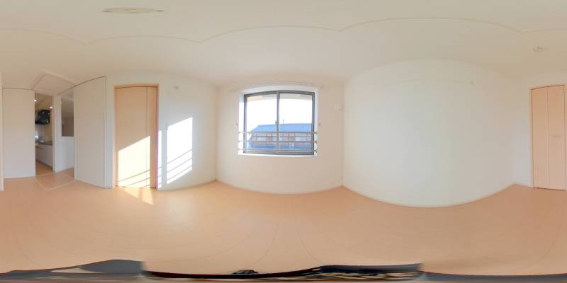 パノラマ画像洋室