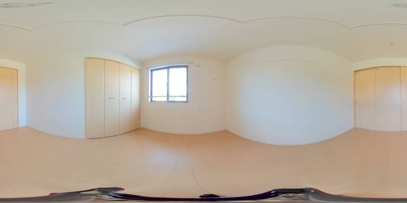 パノラマ画像洋室