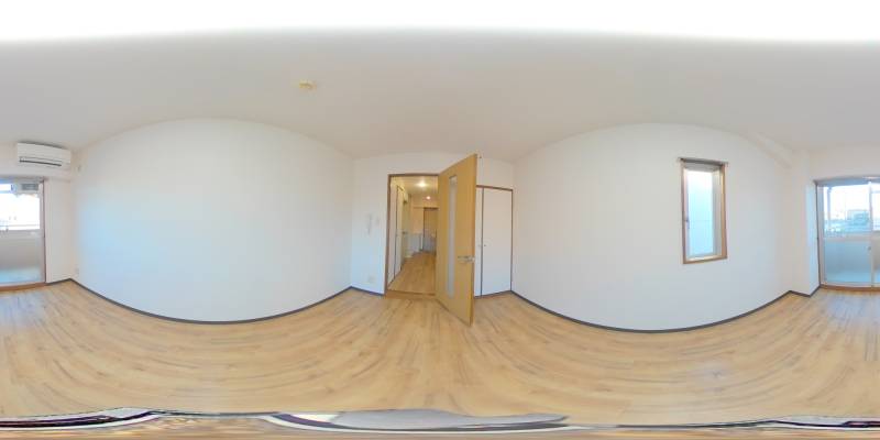 パノラマ画像洋室