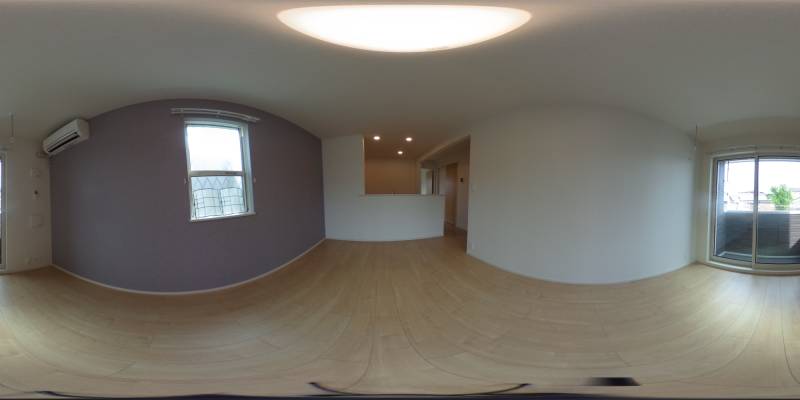 パノラマ画像リビング