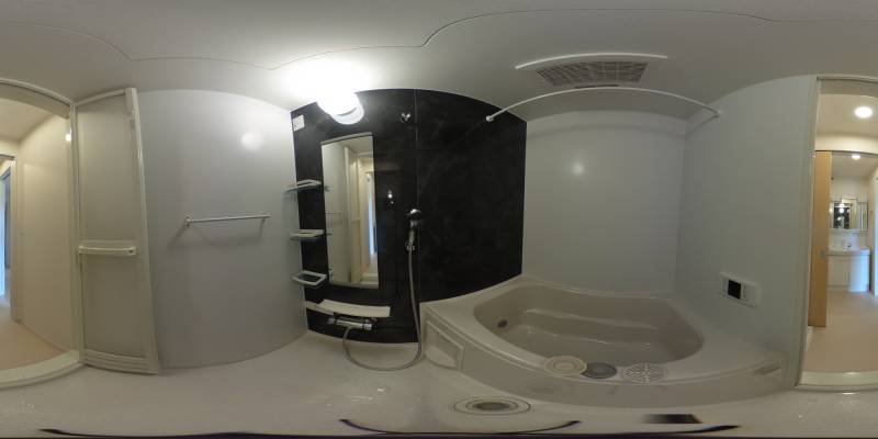 パノラマ画像バスルーム