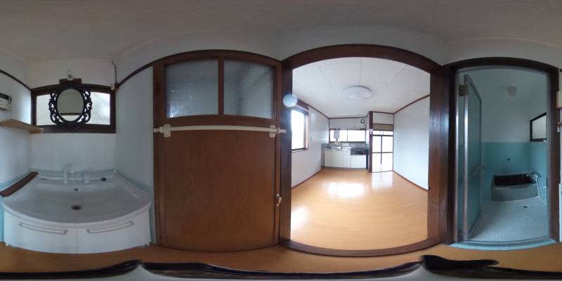 パノラマ画像洗面所