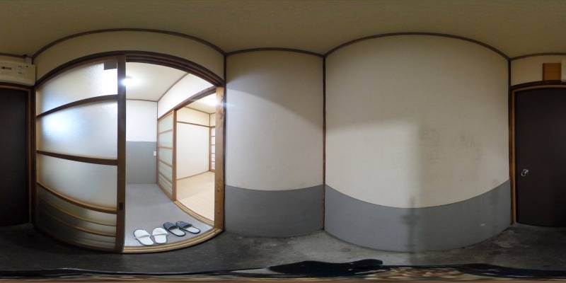 パノラマ画像玄関