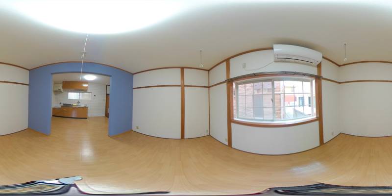 パノラマ画像洋室