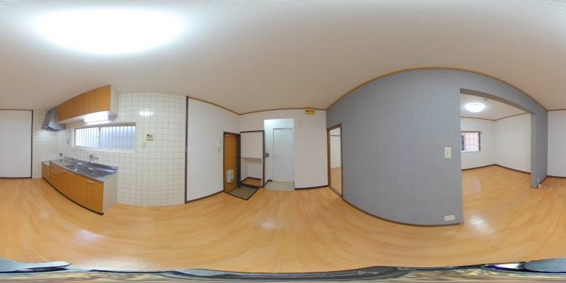 パノラマ画像リビング