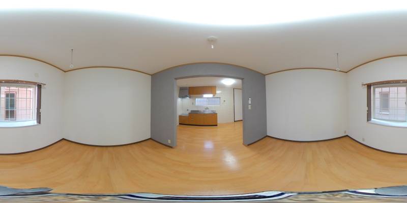 パノラマ画像洋室