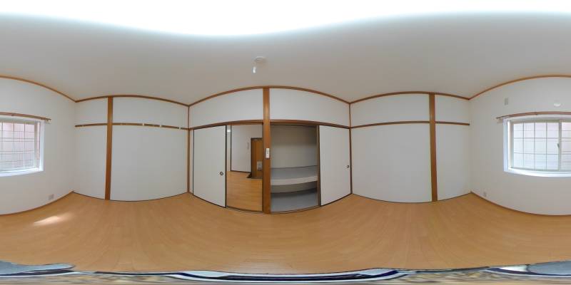 パノラマ画像洋室