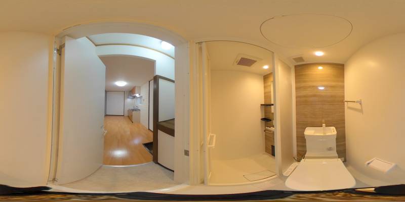 パノラマ画像トイレ