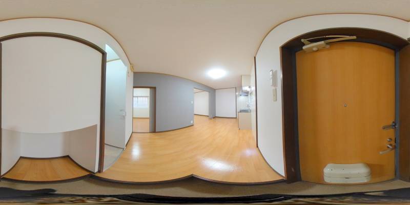 パノラマ画像玄関