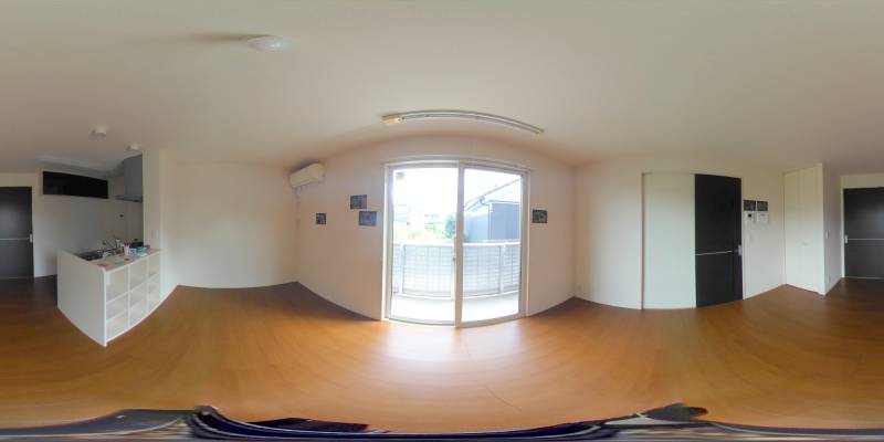 パノラマ画像リビング