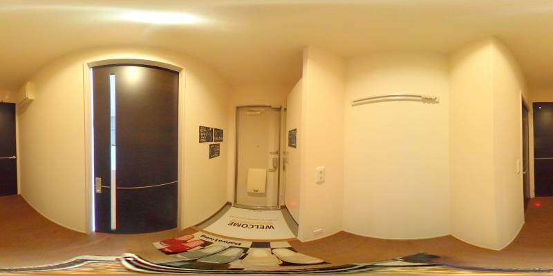 パノラマ画像玄関