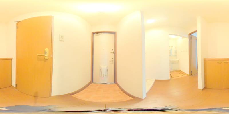 パノラマ画像玄関