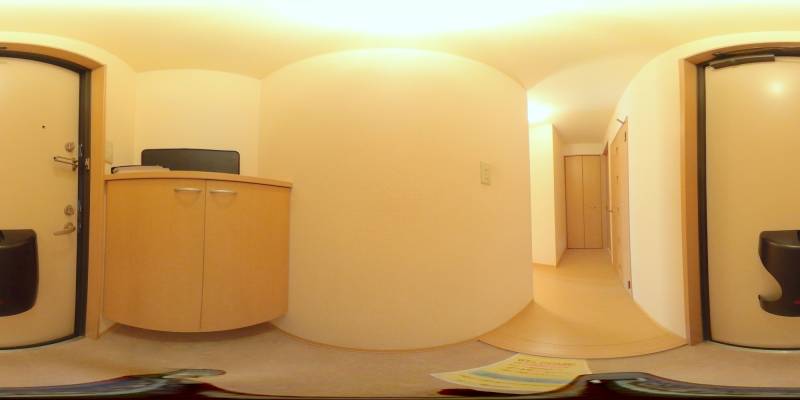 パノラマ画像玄関