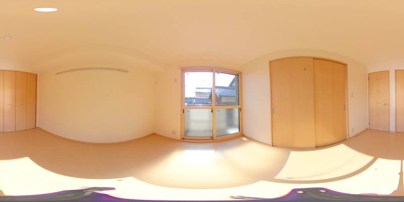 パノラマ画像洋室