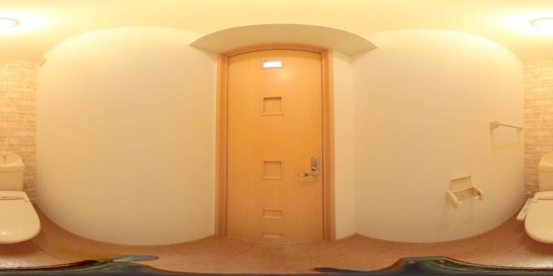 パノラマ画像トイレ