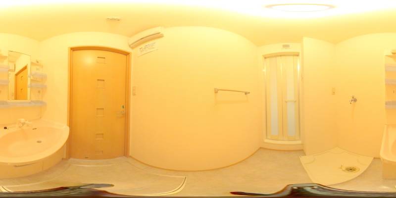 パノラマ画像洗面所