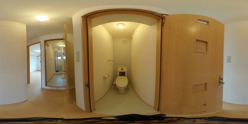 パノラマ画像トイレ