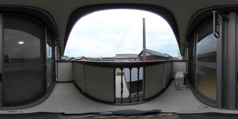 パノラマ画像玄関