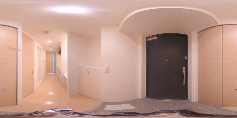 パノラマ画像玄関